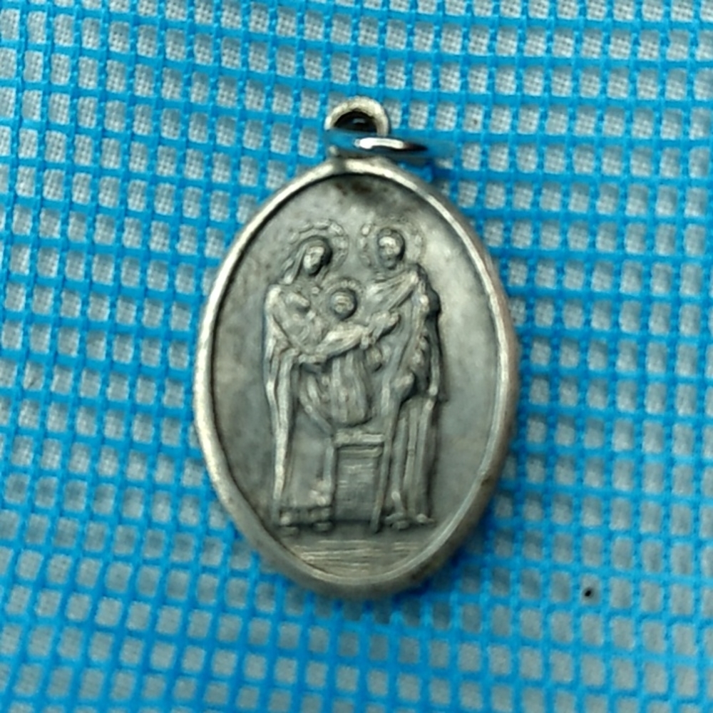 Holy Family Catholic Holy Spirit Oval Medal